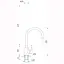 Змішувач для кухні EcoMIX ALPEN AISI-203SB з нержавійки з шлангами для підключення води - мініатюра 6