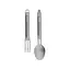 Набір ложка-вилка NexTool Titanium Tableware Set титан - мініатюра 4