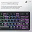 Клавіатура Ajazz AK680 MAX Magnetic Switch ABS Black Keycaps RGB Aluminum Positioning Pl (AK680-WM-B-A) - мініатюра 8