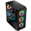 Корпус LogicConcept PORTOS MESH+GLASS ARGB fans 4x120mm BLACK без БЖ ATX - миниатюра 10