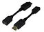 Перехідник Digitus DisplayPort to HDMI (AM/AF) 0.15m - мініатюра 1
