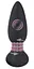 Анальна пробка Black Velvets Rotating Vibrating Plug 14 см (чорний) - мініатюра 7