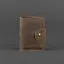 Кожаный кард-кейс 7.1 (Книжечка) темно-коричневый - миниатюра 6