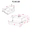 Вытяжка телескопическая PERFELLI TL 502 WH LED - миниатюра 12