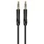 Аудіокабель BOROFONE BL16 Clear sound AUX audio cable Black - мініатюра 1