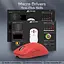 Мишка ігрова бездротова Attack Shark X3Pro PixArt PAW3395 8K и 4K 26000DPI Red - мініатюра 2