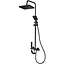 Душева система Armata BCT-009-J Black з кнопковим перемикачем 4 режими CH6510, Чорний матовий - мініатюра 1