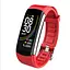 Умный фитнес браслет Lemfo C6T с датчиком температуры тела (Красный) - миниатюра 2