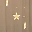 Гирлянда LED Star штора Звездочки 136 led длина 3 метра - миниатюра 2