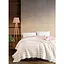 Муслиновое покрывало Saheser Striped Pudra 230х250 см pbe0051328 - миниатюра 1