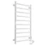 Электрический полотенцесушитель Laris Зебра Альфа ЧФ10 500x900 Э правый R3 77700066, Белый, Правое, Электронный - миниатюра 1