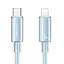Дата кабель USAMS US-SJ659 Type-C to Lightning PD Cloud Series (1.2m) Blue - мініатюра 1