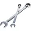 Набір комбінованих тріскачкових ключів Alloid з карданом 8-19 мм 11 предметів (НК-2081-11) - мініатюра 3