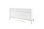 Комод Perfect Home Нова / Nova 3-дверний з 3 шухлядами і золотими ніжками KSZ154 Білий (PFH-091241) - мініатюра 5