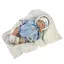 Лялька Munecas De Cuna у блакитному одязі 45 см (B45502) - мініатюра 1