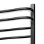 Водяна рушникосушка Navin Грандіс 500x1200, чорний муар 12-228053-3680, Чорний матовий - мініатюра 3