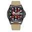 Awarder Embroidery Black-Red Khaki Automatic 10ATM - мініатюра 1