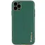 Шкіряний чохол Epik Xshield для Apple iPhone 12 Pro 6.1 Зелений/Army green - мініатюра 1