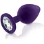 Набір анальних пробок із кристалом Rianne S: Booty Plug Set Purple діаметр 2.7 см 3.5 см 4.1 см - мініатюра 7