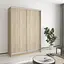 Шафа-купе дводверна MebelStar Комбо AL 2ДСП 150x60x210 см Дуб сонома (MBS-2706) - мініатюра 1