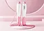Скоростная скакалка со счетчиком EasyFit белый-розовый (EF-1916-WP) - миниатюра 5