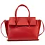 Кожаная женская сумка средних размеров цвет красный Firenze Italy F-IT-76222R - миниатюра 1