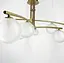 Aure – современная подвесная люстра в латунном каркасе | Ст. SGJ 8.9 AB | Line F - миниатюра 13