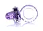 Эрекционное кольцо Boss Series Rabbit Vibro Cock Ring 7.5 см фиолетовый - миниатюра 5