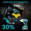 Електричний ударний гайковерт Awawei із акумулятором 650 Нм, 2 шт. 4000 мАг та пристроєм для швидкої зарядки, ударний гайковерт - мініатюра 2