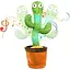 Игрушка танцующий кактус Dancing Cactus с музыкой, светом и повторением - миниатюра 3