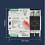 Автомат введення резерву з автоматичним та ручним перемиканням Geya W2R-2P-63, 2 полюси, 63 Ампера, DIN (101063) - мініатюра 7