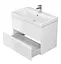 Тумба для ванной комнаты Cersanit CET В02 с умывальником Moduo Slim 50 см Белый UN509-040 30412 - миниатюра 3