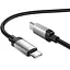 Дата кабель Hoco X117 Star Type-C to Type-C 60W (1m) Black - мініатюра 2