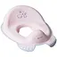 Туалетне сидіння Tega Baby Зайчики з гумками протиковзними світло-рожеве - мініатюра 1