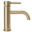 Смеситель для умывальника Rea Lungo низкий brushed gold REA-B4527 Золотой - миниатюра 2