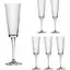 Набор бокалов для шампанского Lora Эриния 180 мл 6 шт. NGC122SETCHAMP - миниатюра 1