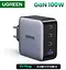 Універсальний портативний швидкий зарядний пристрій Ugreen CD226 GaN 100W 3C1A на 4 USB - мініатюра 7