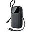 Зовнішній акумулятор Baseus Power Bank EnerFill FC31 Dual-Cable 10000mAh 22.5W (PPQD3-1022D) Black - мініатюра 1