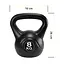 Гиря виниловая Cornix 8 кг XR-0430 Black - миниатюра 7