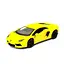 Колекційна іграшкова машинка MATTE LAMBORGHINI KT5370W інерційна Yellow Kinsmart - мініатюра 1