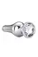 Анальна пробка Gleaming Love Pleasure Plug M 11 см (срібляста) - мініатюра 3