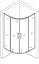 Душевая кабина Bravo WKRA N90FS без поддона - миниатюра 2