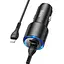 Адаптер автомобильный Hoco Type-C для Lightning Cable Clear way Dual port Car charger set NZ3 |2Type-C, QC/PD, 3A/40W| - миниатюра 2