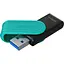 USB флэш-накопитель Kingston DataTraveler Exodia S 128GB USB-A 3.2 Black/Teal (DTXS/128GB) [139607] - миниатюра 3