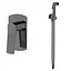 Набір гігієнічного душу прихованого монтажу Volle Solo (1510.101405+1586.190105) pistola gris SET20240403, Графіт - мініатюра 1