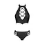 Комплект із еко-шкіри Passion Nancy Bikini black L/XL - мініатюра 5