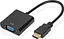 Перехідник ATcom HDMI(male)-VGA(female) 0.1м (9220) - мініатюра 1