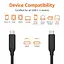 Кабель Amazon Basics USB-C to USB-C 4.0 для швидкого заряджання - мініатюра 3