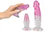 Набор You2Toys Crystal Clear Anal Training Set 3 шт. розовый - миниатюра 6