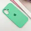Чехол Epik Silicone Case Full Protective AA для Apple iPhone 16, 6.1 Зеленый/Spearmint - миниатюра 2